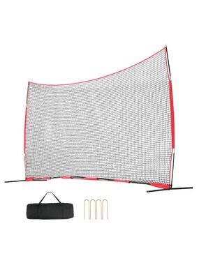 Brand New: Portable Red Practice Sports Net with Carry Bag